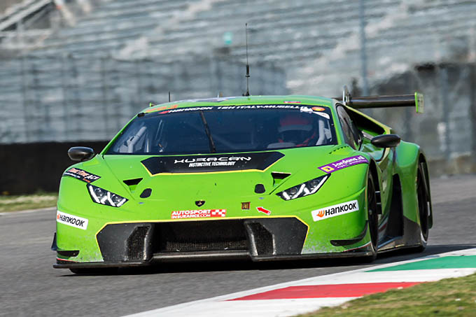 Pole Christian Engelhart in Grasser Racing Team Lamborghini, Kubica op tweede startrij
